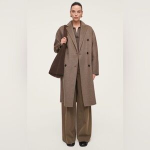 NEW WITH TAGS COS Oversized Double-Breasted Coat